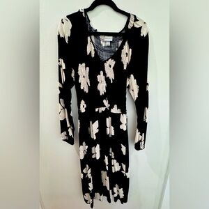 Long Sleeve floral print with pockets